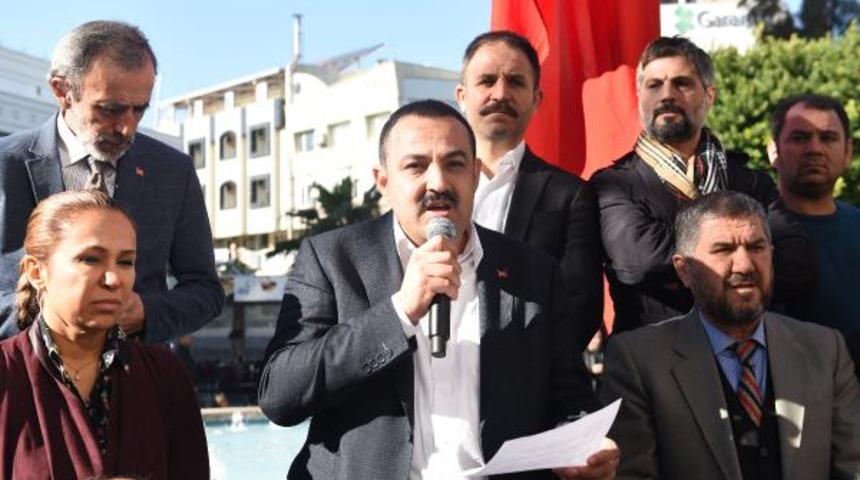 Antalya'da Ak Parti'den ABD'nin Kudüs kararına tepki