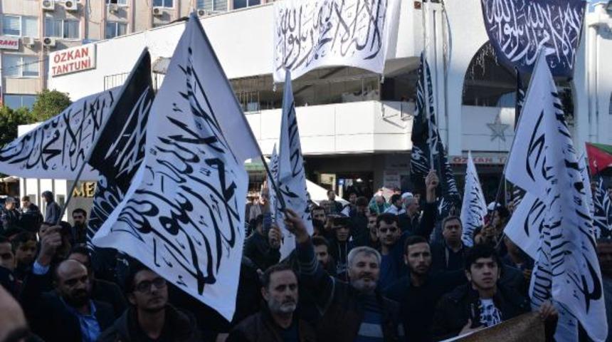 Mersin'de Kudüs protestoları