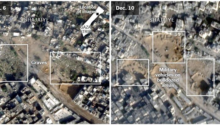 Uydu görüntüleri İsrail'i ele verdi! Savaş suçu deşifre oldu