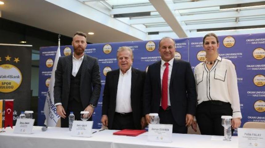 Okan Üniversitesi Hastanesi, VakıfBank Spor Kulübü’nün sağlık sponsoru oldu