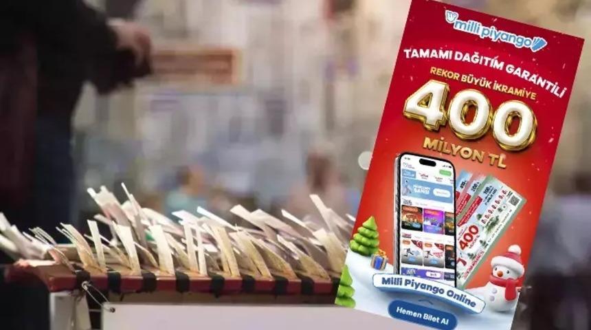 MİLLİ PİYANGO YILBAŞI BİLET FİYATLARI 2024! Çeyrek, yarım, tam Milli Piyango yılbaşı bileti ne kadar, kaç TL? Büyük ikramiye 400 milyon TL!