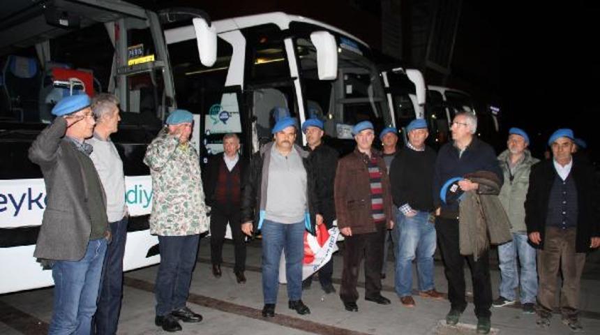 Eski Komandolardan Kayseri şehitlerine vefa