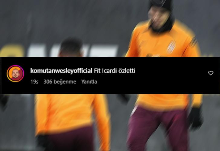 Galatasaray taraftarı gol sessizliğine bürünen Icardi'nin, antrenmandaki halini gören taraftar isyan etti: İlk 11'de istemiyoruz!  G1