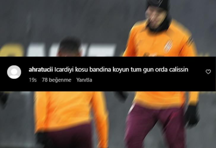 Galatasaray taraftarı gol sessizliğine bürünen Icardi'nin, antrenmandaki halini gören taraftar isyan etti: İlk 11'de istemiyoruz!  G2