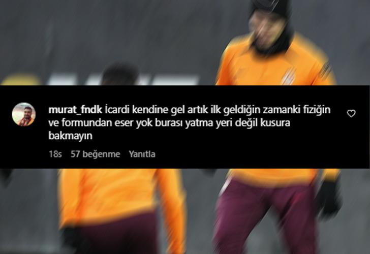 Galatasaray taraftarı gol sessizliğine bürünen Icardi'nin, antrenmandaki halini gören taraftar isyan etti: İlk 11'de istemiyoruz!  G5