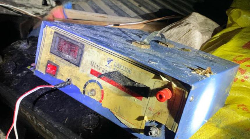 Elektroşokla balık avlayan 3 kişiye 732 bin lira ceza!