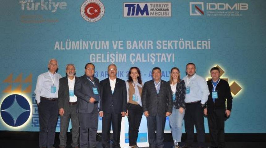 Al&uuml;minyum ve bakır sekt&ouml;r&uuml;n&uuml;n sorunlarını masaya yatırıldı