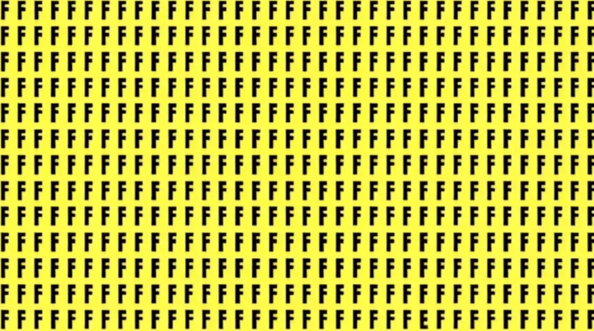 Resimdeki gizli harfi ka&ccedil; saniyede buldunuz? Sadece s&uuml;per zekiler bu testi 7 saniyede &ccedil;&ouml;zebiliyor!