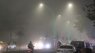 Diyarbakır'da uçuşlara 'sis' engeli!  Görüş mesafesi 10 metreye kadar düştü