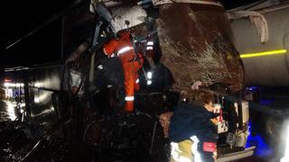 Çanakkale'de yolcu otobüsü kaza yaptı! 13 kişi yaralı