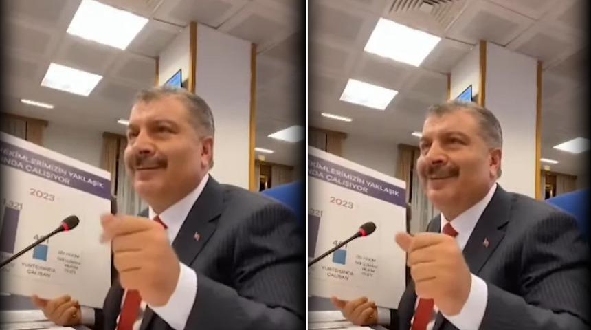 Bakan Koca'nın 'para sayma' işareti tepki toplamıştı! Tartışma yaratan görüntüleri böyle savundu: 'Özür dilemem gereken bir durum yok'