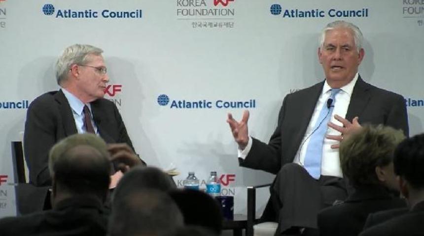 ABD Dışişleri Bakanı Tillerson: Kuzey Kore ile ön koşulsuz masaya oturmaya hazırız