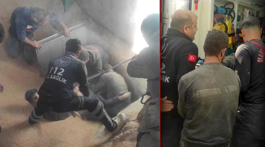 Mardin'de işçi çalıştığı fabrikada feci şekilde can verdi! Buğday karıştırmaya çıkmıştı