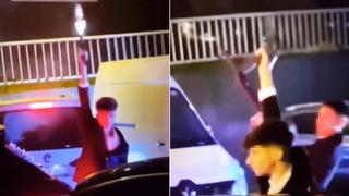 Düğün konvoyundaki görüntüler sosyal medyada tepki çekti! Silahlarıyla birlikte yakalandılar! İstanbul Emniyet Müdürlüğü'nden açıklama