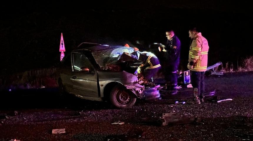 Nevşehir'de çarpışan iki otomobilin sürücüleri öldü