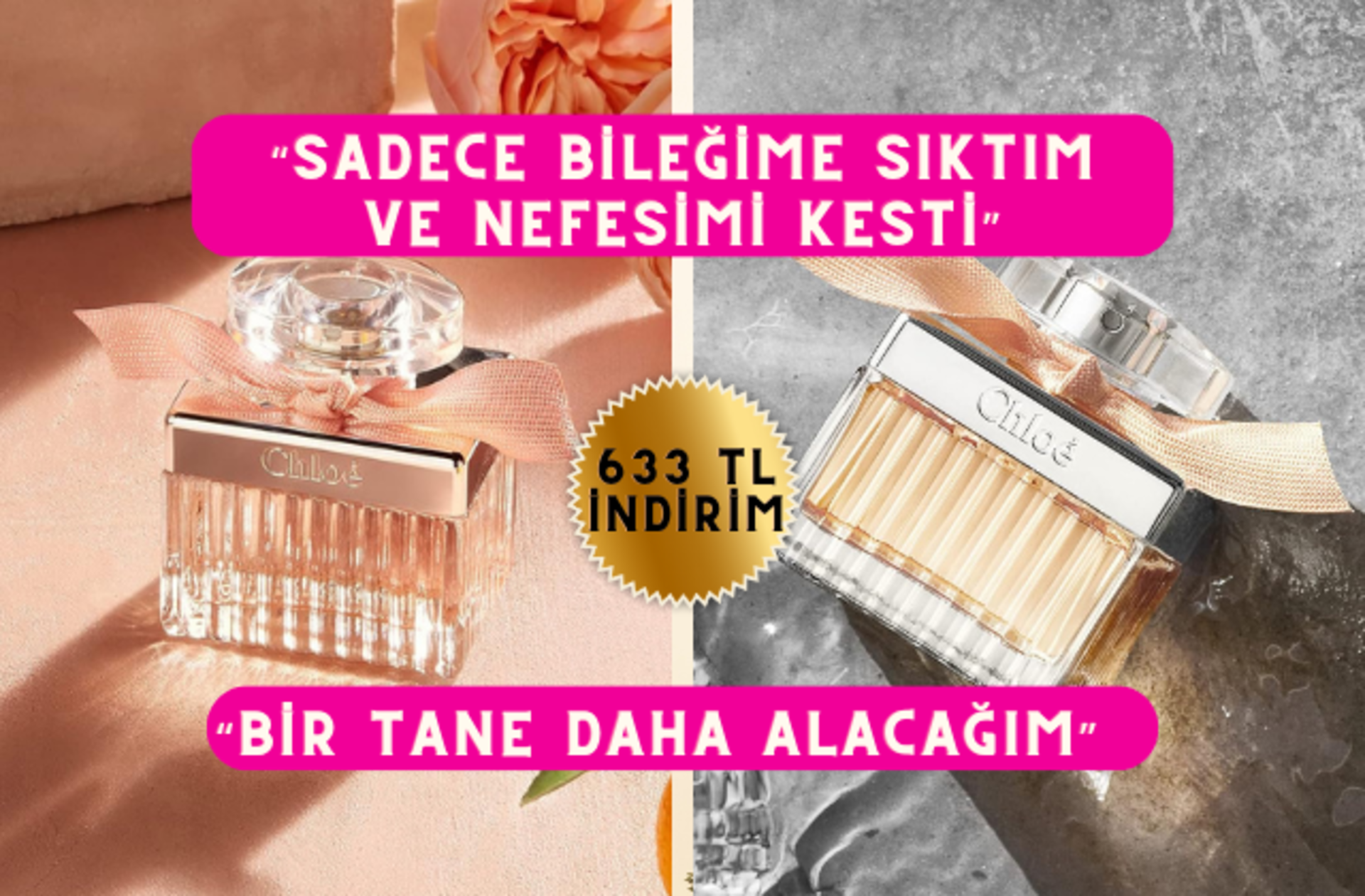 Fiyatı düştü! Yılın Son Fırsatları'na özel Chloe Signature parfümde kaçırılmayacak indirim