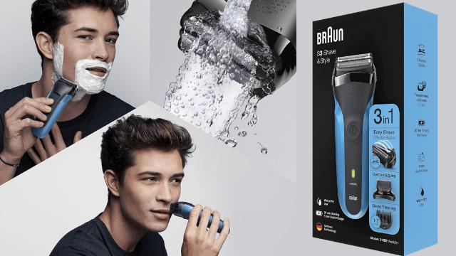 Kuaför masrafına son! Braun 3 Serisi 310 BT BLU 3’ü 1 Arada Tıraş Makinesi kısa süreliğine indirimde