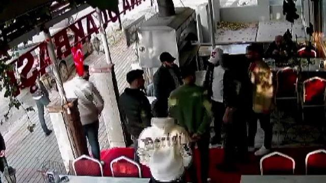 Beyran fiyatı yüzünden iş yerini bastılar! O anlar kamerada...