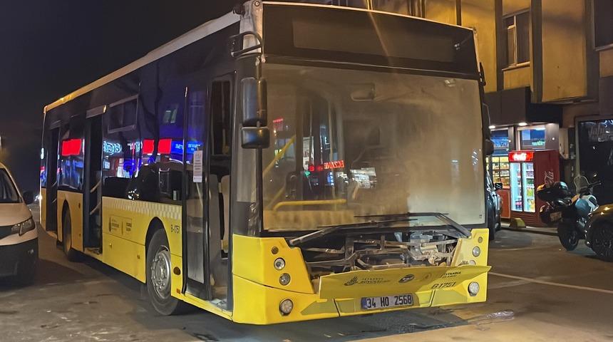 Sarıyer'de seyir halindeki İETT otobüsünde çıkan yangın söndürüldü