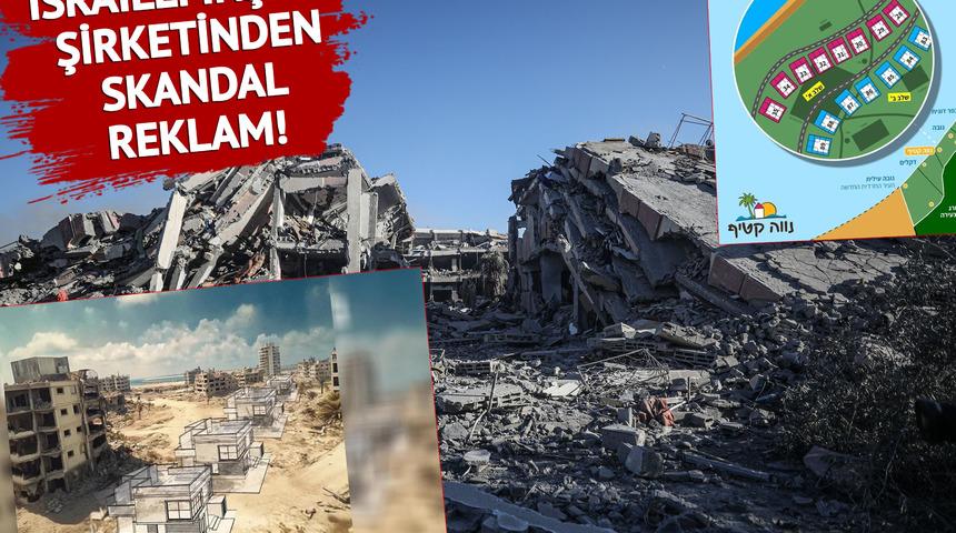 İsrailli inşaat şirketinden skandal Gazze reklamı: Sahilde bir ev rüya değil