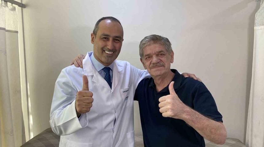 Ayağındaki yara parmağından etti: "Tek parmakla kurtarınca bayram ettim"