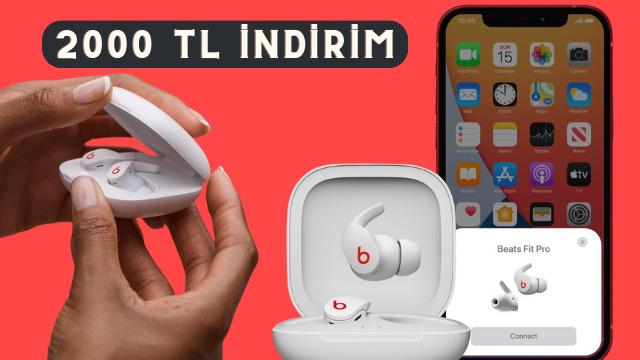 Fiyatı düştü! Beats Fit Pro kablosuz kulaklıkta 2000 TL indirim