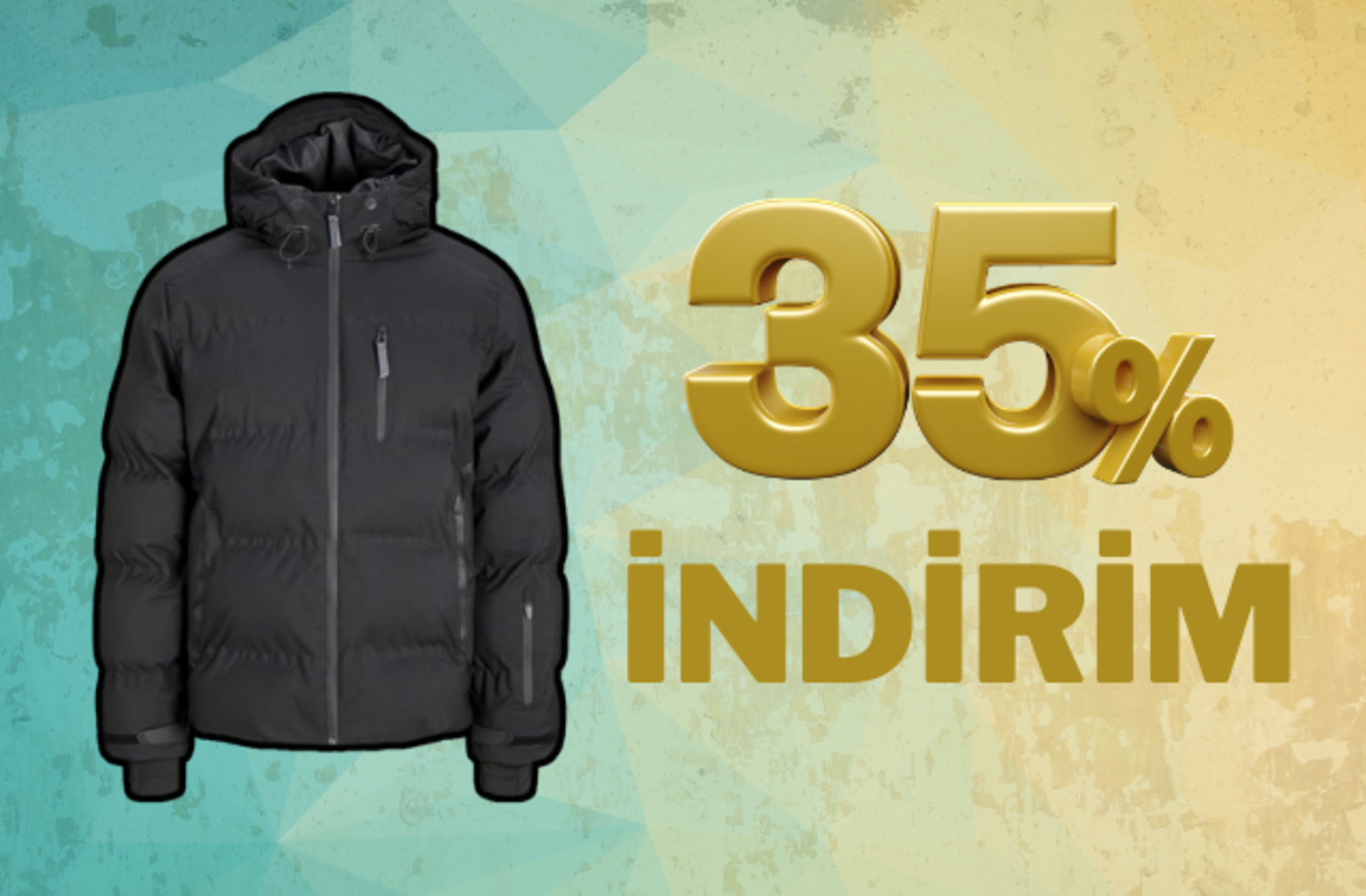 Fiyatı 2 bin 399 TL'ye düştü! Su ve rüzgar geçirmez Jack&Jones montta %35 indirim