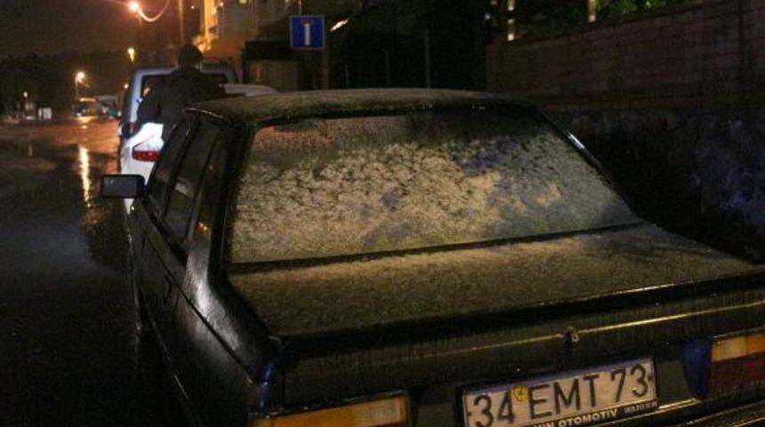 İstanbul'da kar yağışı