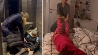 Sosyal medya fenomeni Hülya Yenidoğmuş yaz saati uygulamasını böyle eleştirdi! Yataktan sürükleyerek çıkarttı... Bulduğu yerde uyudu 