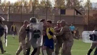 Yenilince hakeme saldırıp, burnunu kırdılar! Jandarma sahaya indi, soruşturma başlatıldı