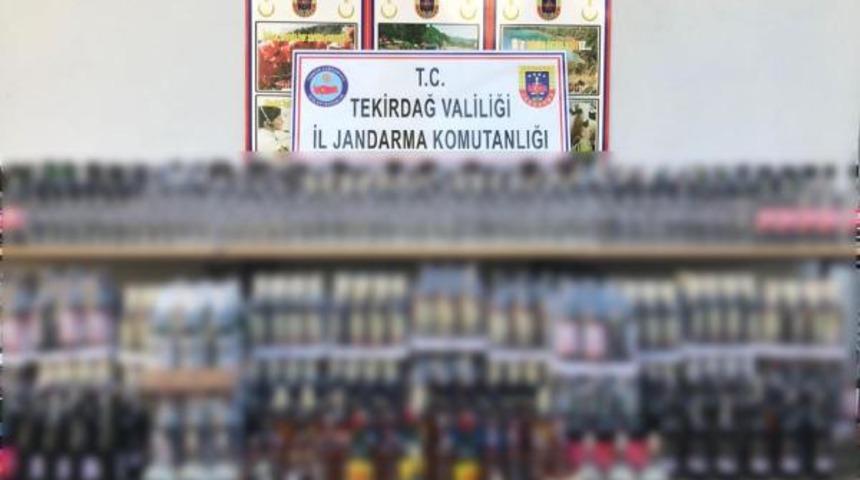 Tekirdağ'da yılbaşı öncesi kaçak içki operasyonu