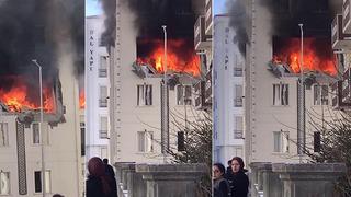 Kars'ta bir binada patlama! 6 kişi yaralandı