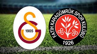 GALATASARAY FATİH KARAGÜMRÜK MAÇI SONUCU! Galatasaray Fatih Karagümrük maçı kaç kaç bitti?