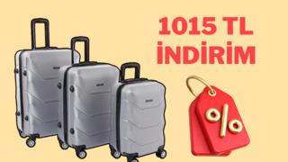 Bir valiz fiyatına üç valize sahip olun! Çok satan valiz setini sizin için inceledik