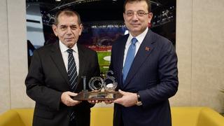 İmamoğlu'ndan Dursun Özbek'e ziyaret: Galatasaray önemli bir partner olacak