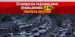 İstanbullular yaşamlarının 3,5 yılını trafikte tüketiyor