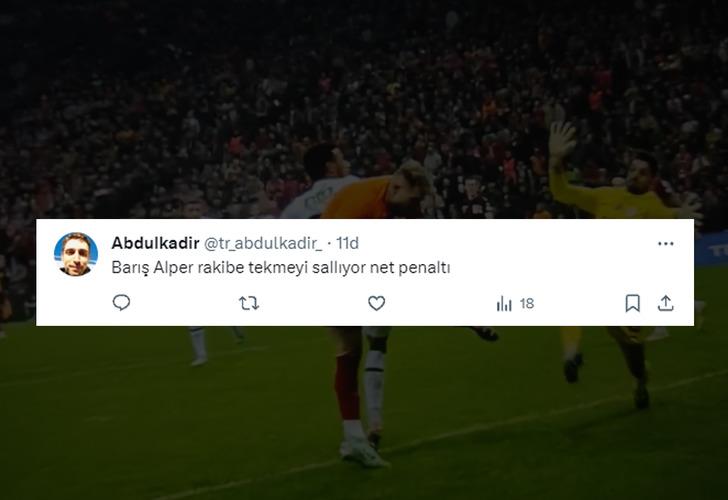 Galatasaray maçında ilginç pozisyon! Fatih Karagümrük penaltı bekledi, maçın hakemi taç verdi G3