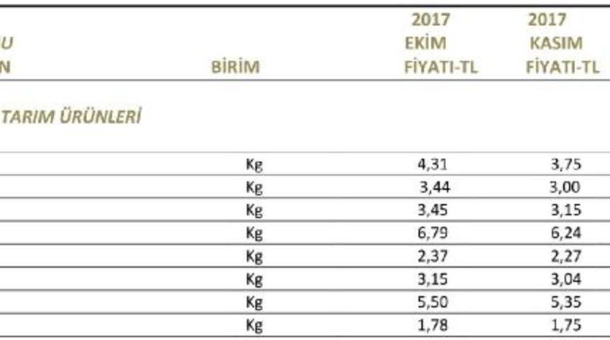 Kasım’da en yüksek zam domatese yapıldı