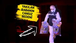 Uzun süre hafızalardan silinmeyecek cinayet! Babasını öldürüp sobada yaktı: Cesede ait parçalar evden poşetle çıkarıldı