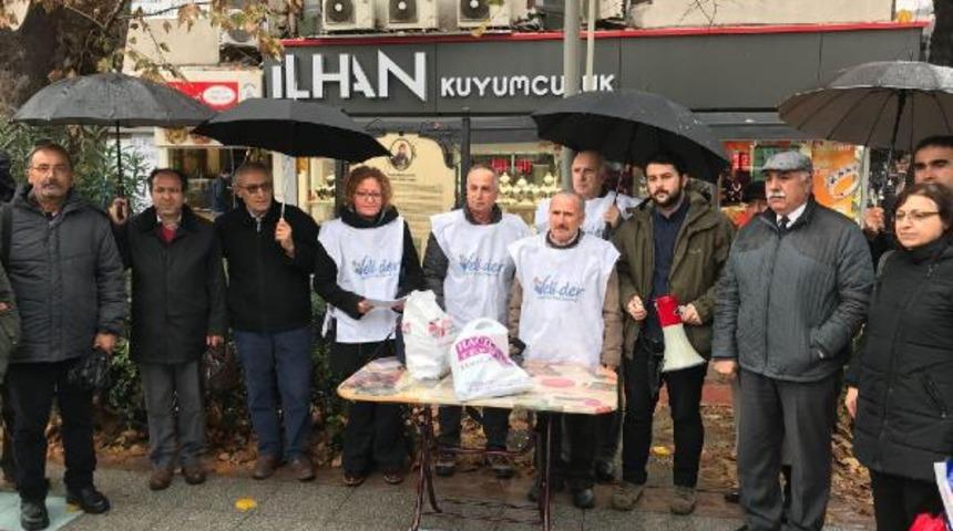 İzmit'te müfredat protestosu