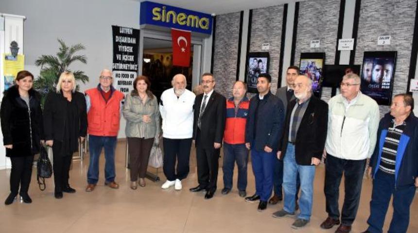 Marmaris protokolü gazilerle 'Ayla' filmini izledi