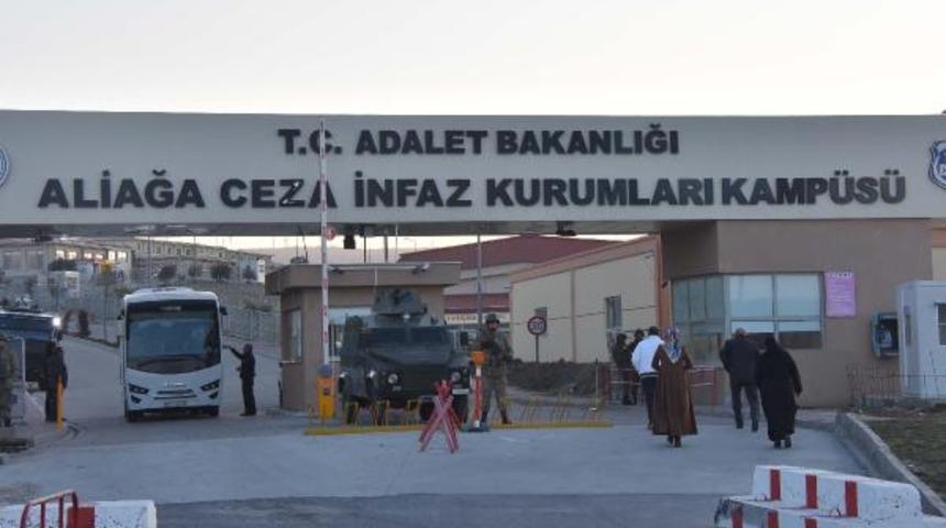 Aliağa'da cezaevinde yangın  Yeniden