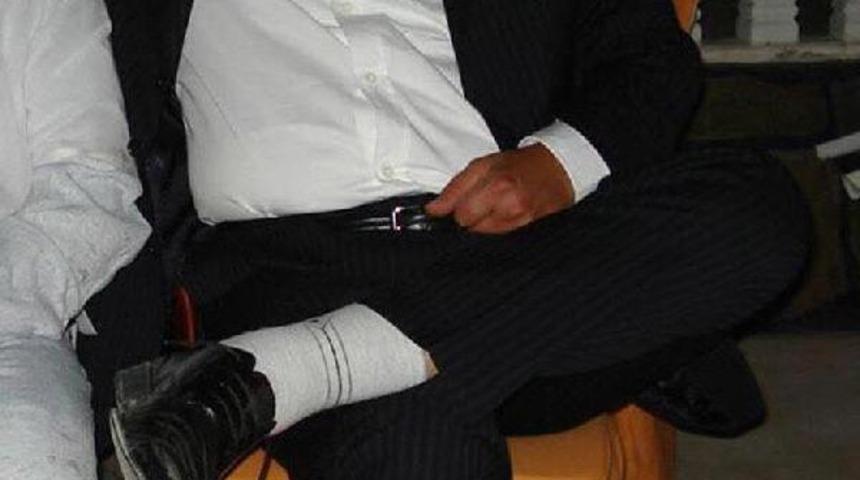 Otomobilin çarptığı işadamı öldü