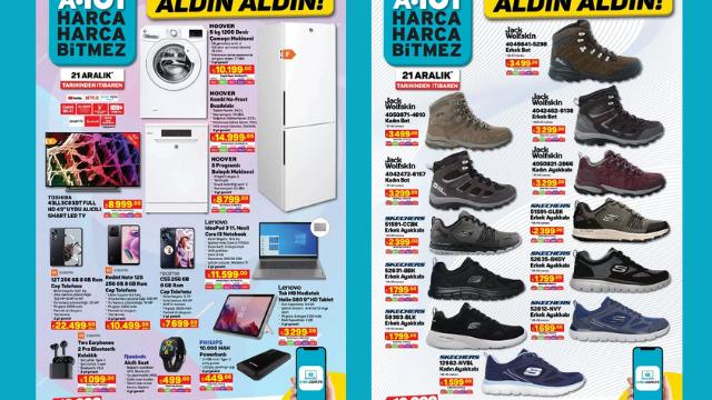 A101'e Homend robot süpürge, Skechers ayakkabı, elektrikli moped geliyor!