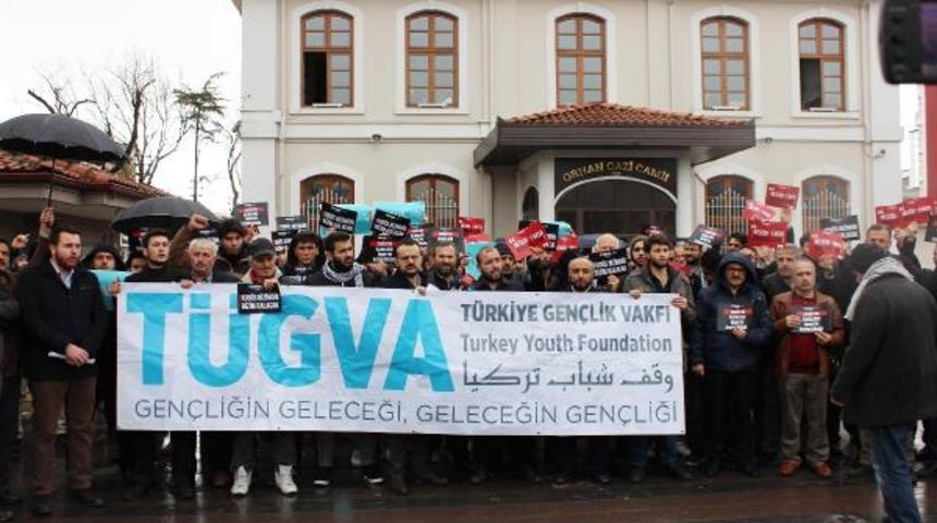 Adapazarı'nda ABD'nin 'Kudüs' açıklamasına tepki