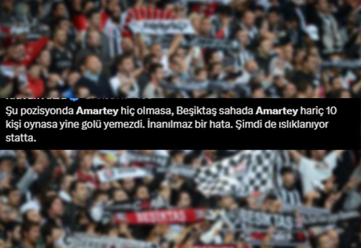 Taraftar Daniel Amartey'in o hatası sonrası fişini çekti! Tribünler ıslıkladı, sosyal medya linçledi "Takımdan kovun!" G2