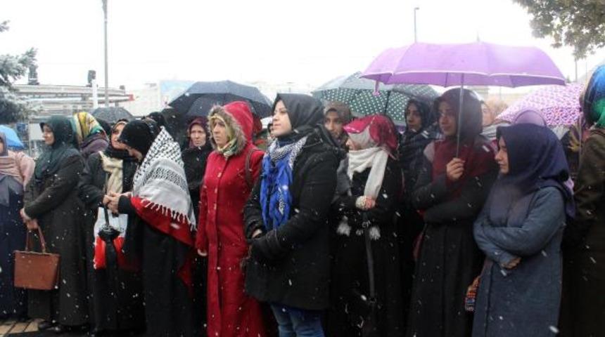 Kayseri’de Kudüs eylemi