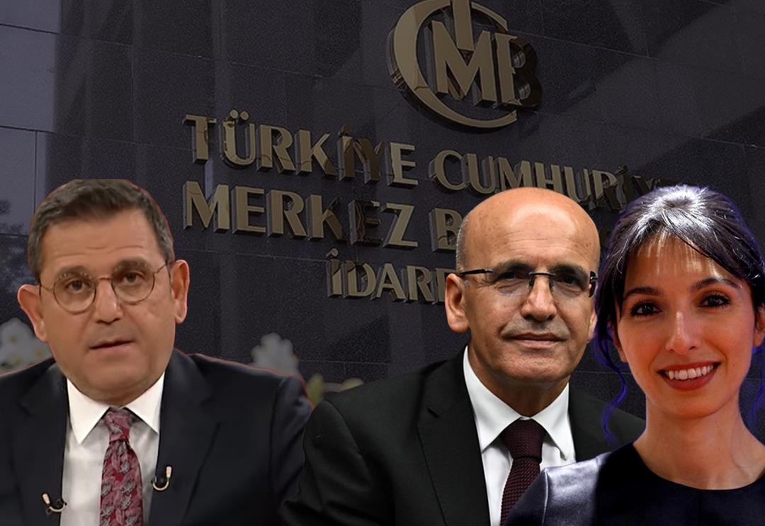 Fatih Portakal'dan Bakan Mehmet Şimşek ve Merkez Bankası Başkanı Hafize Gaye Erkan'a sert tepki: 'Yalan s&ouml;yl&uuml;yorsunuz'
