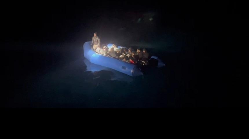 Bodrum’da 48 göçmen yakalandı, 19’u kurtarıldı