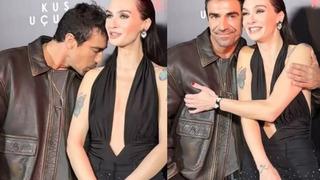 İbrahim Çelikkol, Birce Akalay'ı omzundan öpmüştü! Çok konuşulan görüntüler için açıklama yaptı